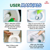 Détergent liquide jetable écologique pour cuvettes de toilettes, haute performance, élimine le calcaire, la rouille, les taches, les odeurs, désinfection