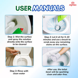 Líquido Limpiador de Inodoros Profesional Ring, Acción Rápida, Eliminador de Cal y Óxido, Eliminador de Olores, Fórmula para el Cuidado del Baño, OEM ODM - Product Image 2