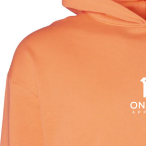 Sweat-shirt à capuche mi-lourd 280 g/m² pour homme, couleur melon, en molleton de coton premium, style streetwear décontracté, logo personnalisé OEM ODM - Product Image 6