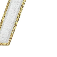 Meilleurs patchs lettres en gros, patchs chenille personnalisés, couleurs unies, accessoires vestimentaires brodés, patchs chenille faits sur mesure