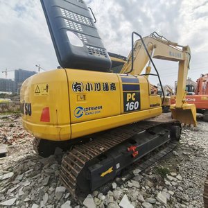 Excavadora Komatsu PC160 Usada, Máquina de Bajo Costo y Alta Eficiencia, Excavadora de Cadenas Komatsu <span class=keywords><strong>PC</strong></span> 160 120 200 210 en Venta - Product Image 4