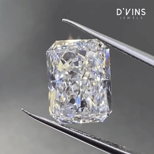 Diamant en vrac D'vins en gros, certifié IGI/CVD, taille Radiant, 5,08 carats, couleur E, pureté VVS1, diamant de laboratoire - Product Image 2