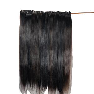 Cheveux Humains Indiens de Temple, Raides, Bruts, 100% Naturels, Non Chimiquement Traités, Machine Double Trame, Fournisseur de Bundles - Product Image 4