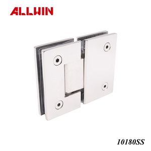 Brass H Back Plate Shower Glass <b>Door</b> <b>Hinge</b> - Product Image 6