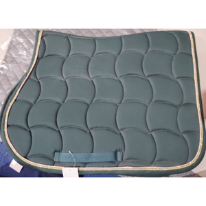 VENDO Doma BRILLO CABALLO silla PAD INGLÉS SILLA SALTAR PAD COLOR NEGRO EN DÓLAR 6 TARJETA DE CRÉDITO TAMAÑO ACEPTADO FULL COB - Product Image 4