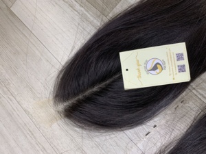 Mechones de pelo vietnamita crudo alineado con cutículas completas rectas naturales superventas extensiones de trama cabello humano con cierre HD Vietnam - Product Image 6