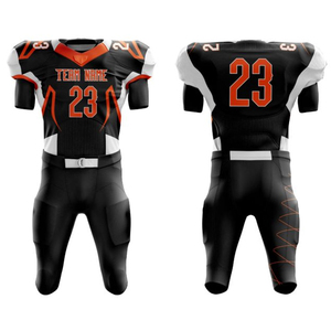 Dernier design de sublimation pour uniforme de football américain, nouveau style, uniforme de football américain pour jeunes, prix de gros - Product Image 1