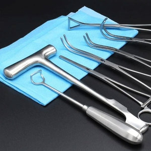 Set di Strumenti Chirurgici Toracici Premium in <span class=keywords><strong>Acciaio</strong></span> Inossidabile di Grado Chirurgico, Kit Manuale Autoclavabile Riutilizzabile Certificato CE ISO - Product Image 4