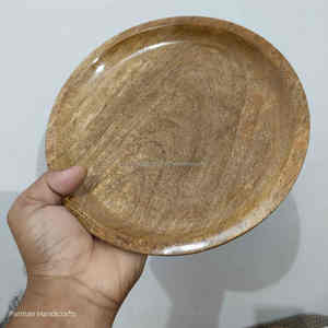 Plateau de service artisanal en bois de mangue et d'acacia, durable, pour la maison et les restaurants, au meilleur prix - Product Image 4