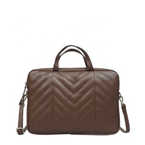 Bolso bandolera para ordenador portátil de cuero genuino de grano Natural suave y suntuoso de alta calidad, proveedor indio superior - Product Image 1