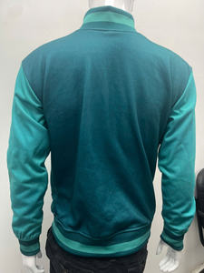 เสื้อแจ็คเก็ตบอมเบอร์วาร์ซิตี้คุณภาพสูงสำหรับผู้ชาย ดีไซน์แขนเสื้อสีตัดกัน สวมใส่สบาย ทรงลำลอง ผลิตจากผ้าฟลีซ เหมาะสำหรับการสั่งซื้อจำนวนมาก - Product Image 6