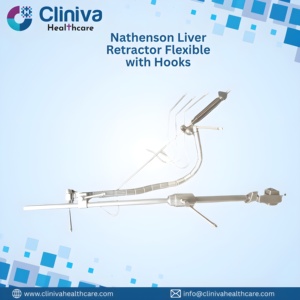 <b>Laparoscopic</b> Nathenson Liver Retractor Flexible With Hooks High Quality Reusable Surgical <b>Instruments</b> - Product Image 1