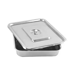 Bandeja de acero inoxidable de 6 pulgadas para instrumentos quirúrgicos estériles Mahfooz, bandeja para instrumentos Holloware - Product Image 2
