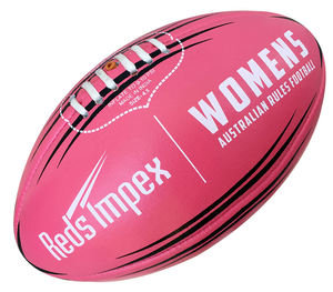 Ballon de football australien professionnel pour femmes, en PVC et caoutchouc synthétique, adhérence supérieure, longue durée pour matchs et entraînements - Product Image 2
