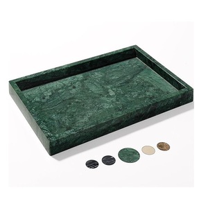 Black Marble Modern Rectangular Scenic Serving Tray with White Veining Movable Luxury Home <b>Decor</b> for Birthday and Baptism <b>Spring</b> - Product Image 5