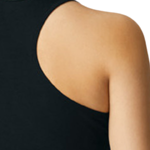 เสื้อกล้ามทรง Racerback สำหรับผู้หญิง สีดำ คุณภาพพรีเมียม เสื้อกีฬาแขนกุด น้ำหนักเบา เหมาะสำหรับออกกำลังกาย วิ่ง ฟิตเนส - Product Image 5