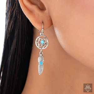 PRAO Boho Dream Leaf Pendientes colgantes Colgantes de moda Dreamy Danglers - Product Image 3