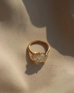 แหวนเพชรทรงกลม 3.50 กะรัต ผลิตในห้องปฏิบัติการ ดีไซน์หรูหรา สำหรับงานหมั้นและงานแต่งงาน รุ่นใหม่ล่าสุด - Product Image 1