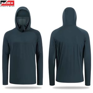 Sweat à capuche de pêche personnalisé pour homme, manches longues, protection UPF, séchage rapide, vêtements d'extérieur - Product Image 1