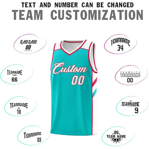 Conjunto de Uniforme de Baloncesto Personalizado con Logotipo del Equipo, Nombre, Número, Impresión por Sublimación, Bordado 3D, 100% Poliéster, Sin Mangas, para Entrenamiento - Product Image 3