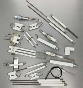 Électrode d'allumage pour brûleur à gaz robuste, bougie industrielle longue durée, isolation électrique en céramique d'alumine, par Exportateur - Product Image 1