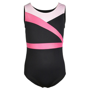 Justaucorps de danse personnalisés pour enfants, imprimés par sublimation, tenues d'entraînement de gymnastique pour filles en spandex extensible et polyester - Product Image 3