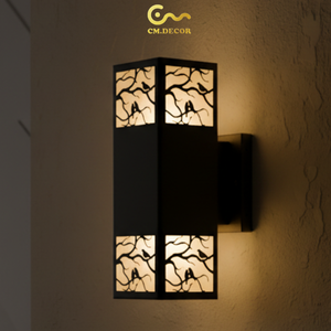 CM Decor Decorative Stainless Steel Wall Light Modern LED Waterproof <b>Lamp</b> for Indoor Outdoor Use - Product Image 2