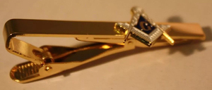 Pinza de Corbata Decorativa Masónica de Color Dorado, Hecha en Gran Bretaña, de Primera Calidad, Nueva, Personalizada - Product Image 4