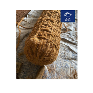 TRENDING <b>NOW</b> Coir Log for Watershed Management and Slope Shield, Pure Husk Fiber, Ships Quick, Bulk Order - Product Image 1