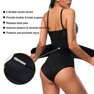 <span class=keywords><strong>Ceinture</strong></span> de <span class=keywords><strong>sudation</strong></span> en néoprène pour femmes, en gros, personnalisée, Sauna amincissant, exercice de taille - Product Image 4