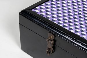 Caja de joyería de madera vintage hecha a mano, elegante organizador de joyas, caja de regalo para mujeres, caja de joyería de madera premium. - Product Image 4