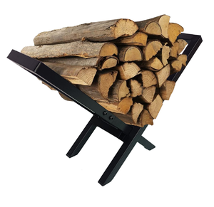 Metal Firewood <b>Rack</b> Stand Firewood Holder Firewood Storage <b>Log</b> <b>Rack</b> Fireplace Accessories - Product Image 1