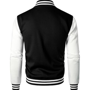 Unisex Professional Custom Lightweight <b>Leather</b> Varsity Bomber <b>Jacket</b> High School Baseball Print Casual Style for Men and Women - Product Image 5