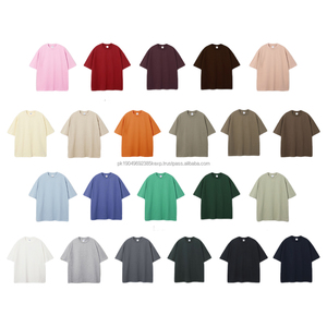 <b>High</b> Quality Men's Heavyweight <b>T</b>-<b>shirts</b> for Men Custom Logo Blank Customize Cotton Oem Embroidery Oversized Graphic Tee <b>Shirts</b> - Product Image 2