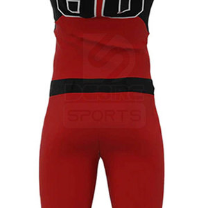 Servicio OEM, Uniforme de Fútbol Americano para Entrenamiento, Colores Personalizados, Diseño Impreso, Transpirable, Duradero, 100% Poliéster, Precio Bajo, Calidad Superior - Product Image 6