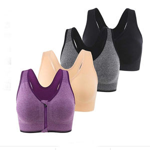 Soutien-gorge de sport à bretelles RUNNING GIRL pour femme, dos ouvert sexy, maintien moyen, soutien-gorge de yoga avec coussinets amovibles Maanify 2026 - Product Image 1