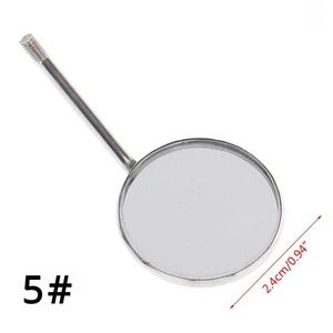 INSTRUMENTS CHIRURGICAUX BAFA Miroir buccal dentaire double face en acier inoxydable réutilisable anti-buée avec poignée ergonomique pour la dentisterie - Product Image 4