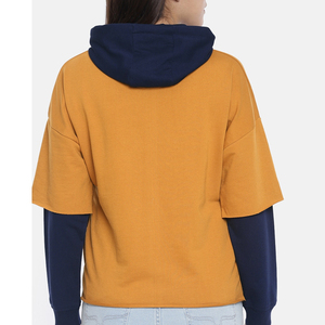 Sudadera con Capucha Bordada High Street Eye para Mujer, Camiseta Deportiva, Top Informal, Sudadera Streetwear - Product Image 3