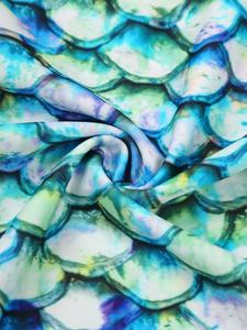 Femmes Manches Longues 3d Stylish Print Closure Jumpsuit Swimming Bathing Surfing Swimwear for Training Pool Beach Vacation Water - Product Image 4