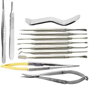 Kit d'instruments chirurgicaux en acier, outils chirurgicaux portatifs approuvés CE pour implants équin et interventions buccales Narham Enterprises - Product Image 4