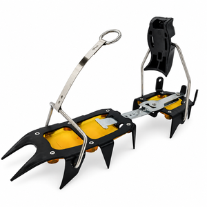 Crampons d'escalade sur glace unisexes CRM-12-S HM Brand 12 points, anti-statiques, en acier allié, certifiés CE, bleus et noirs - Product Image 6