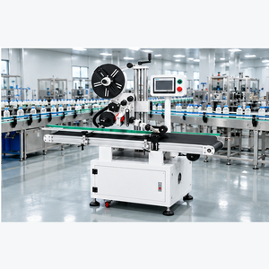 Machine d'étiquetage automatique électrique pour bouteilles avec convoyeur, contrôle par écran tactile, transfert thermique, haute productivité pour cartons et sacs - Product Image 5