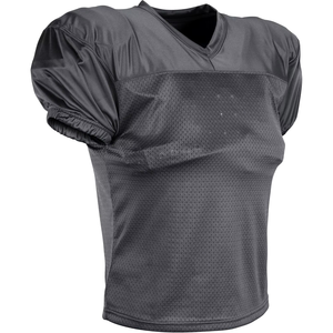Maillot de football américain orange pour homme, col en V, manches courtes, maille polyester respirante, coupe classique, vêtements de sport pour adulte - Product Image 3