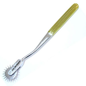 Chrome Plated Good Quality Medical Tool Every Neurologist Needs Gold Neurological Wartenberg Pinwheel - Product Image 6