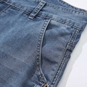Pantalon en jean pour homme 2026 de haute qualité, coupe skinny, extensible, style streetwear, imprimé effet usé, coupe droite, taille OEM - Product Image 6