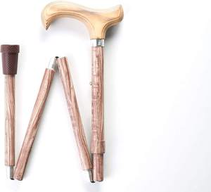 Canne de marche décorative en bois naturel pour la décoration de la maison et du bureau, idéale pour la maison, le bureau, le café et le studio - Product Image 2
