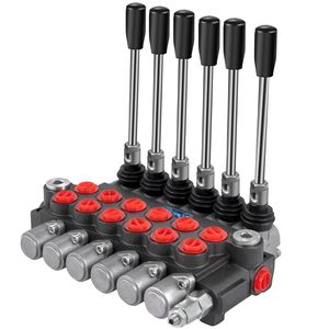 Valvola di Controllo Direzionale Idraulica a 6 Bobine, 11 GPM, 3600 PSI per Caricatore Idraulico - Product Image 1