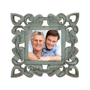 Antique Style Solid Wood Photo Frame Rustic Vintage <b>Tabletop</b> <b>Display</b> for Home Office Living Room Classic Decor - Product Image 4