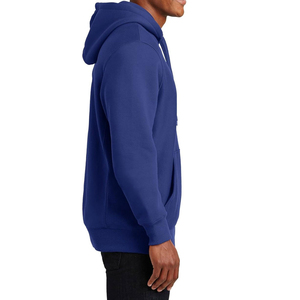 Factory Direct Winter Men's Pullover Hoodie Custom Printed Solid Lined Fleece <b>Waterproof</b> Breathable Regular Fit - Product Image 2