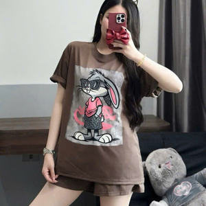 Conjunto de dos piezas de verano para mujer, ropa cómoda, natural, a la moda, lavable, con empaque personalizado del fabricante de Vietnam. - Product Image 3